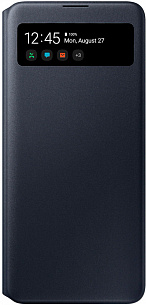 S View Wallet Cover для Samsung A71 (черный)